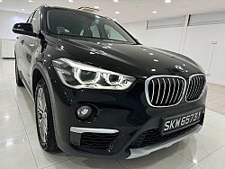 BMW X1 SDRIVE20I 2015 Black LED DVD Push Start